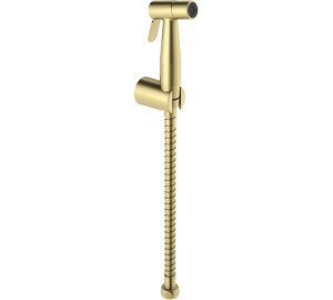 Kit ducha sanitaria Oro Cepillado